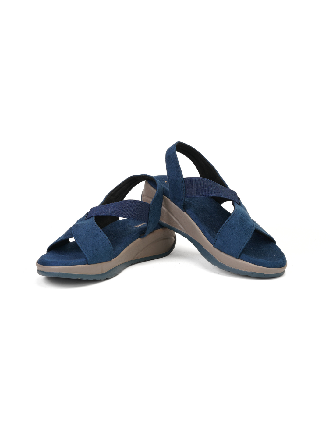 Lamoure Navy Blue Comfort Flats For Women Lmw049214 C824