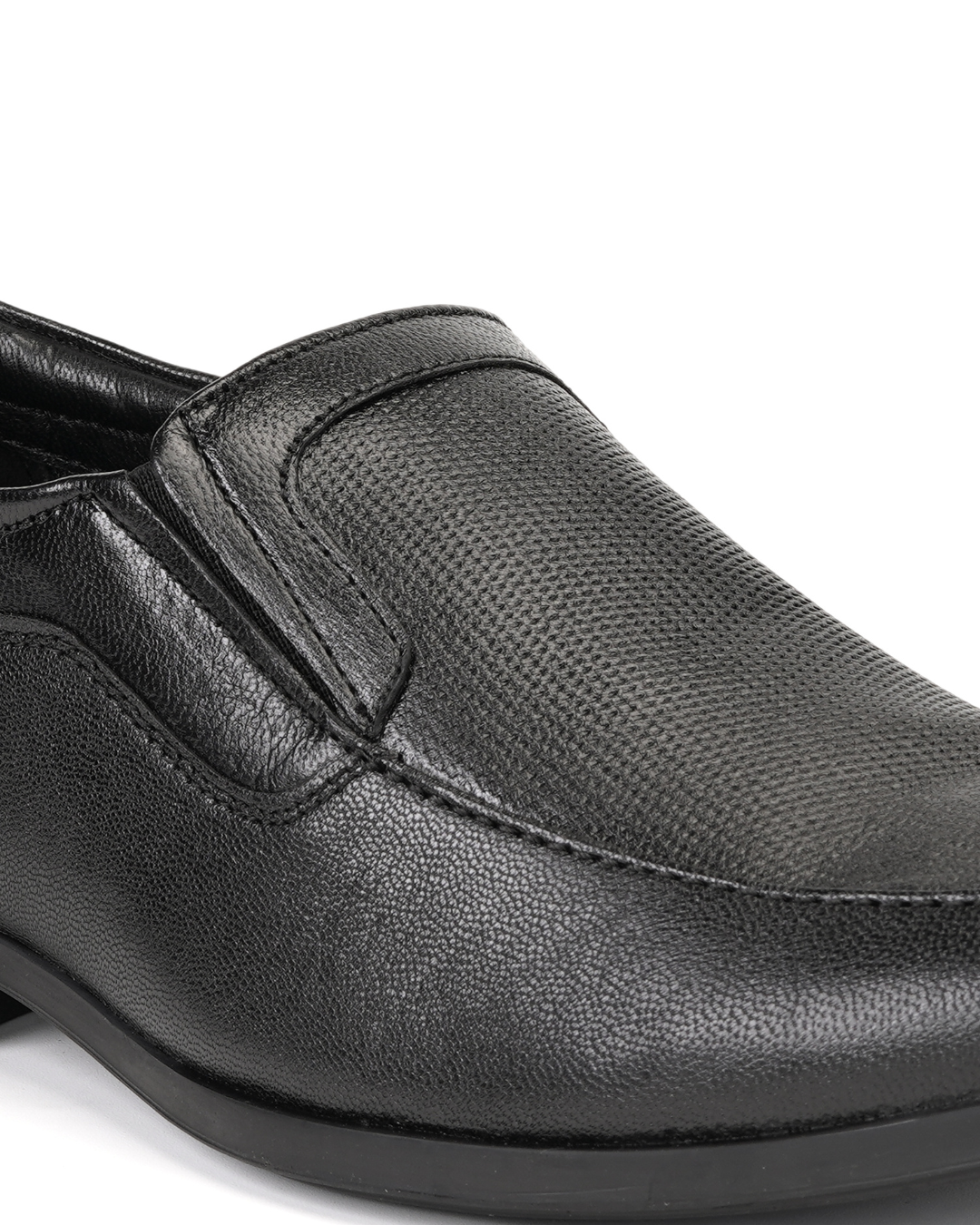 Zuup Black Genuine Leather Formal Shoes For Men Zfm021078 C001