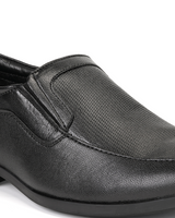 Zuup Black Genuine Leather Formal Shoes For Men Zfm021078 C001