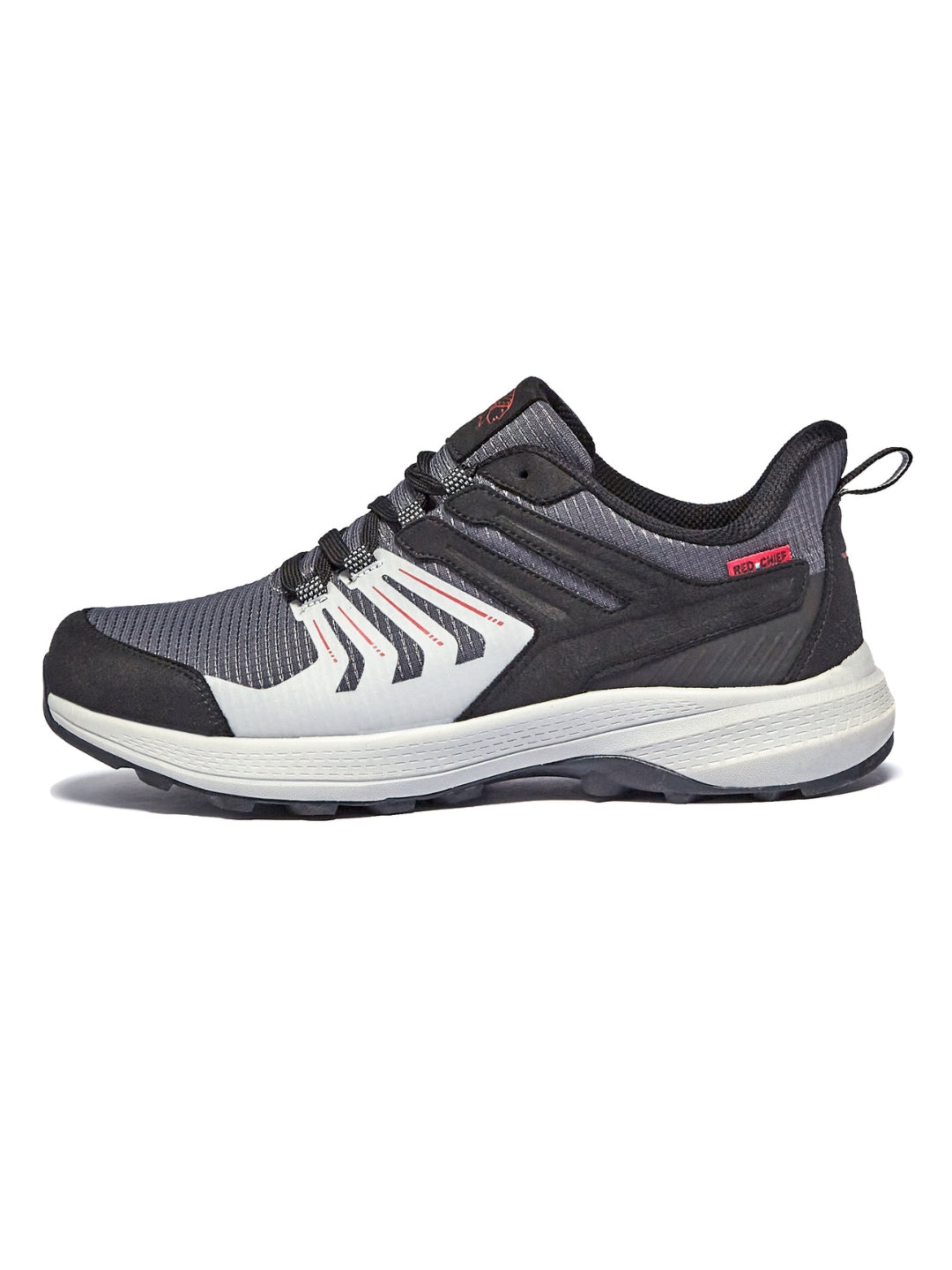 Red Chief Sports Travosole Black-D.Grey Hiking Shoes For Men H20041 F019