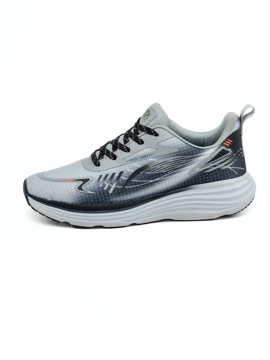 Red Chief Sports M.Grey/D.Grey Running Shoes For Men R1727 Cc88