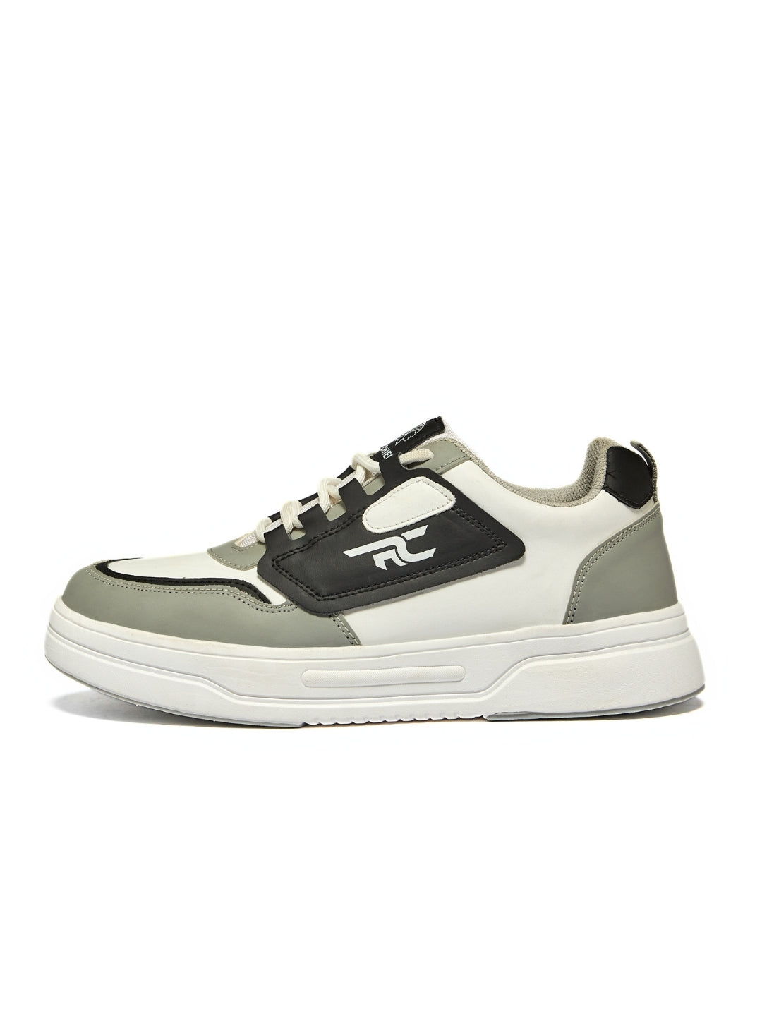 Red Chief Sports Lt.Grey-Black Sneakers For Man C6003 F038