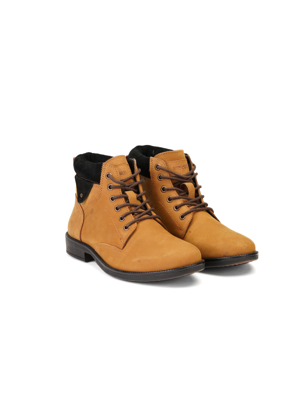 Extacy Rust Genuine Leather Boot Casual Shoes For Men Exm010208 C022