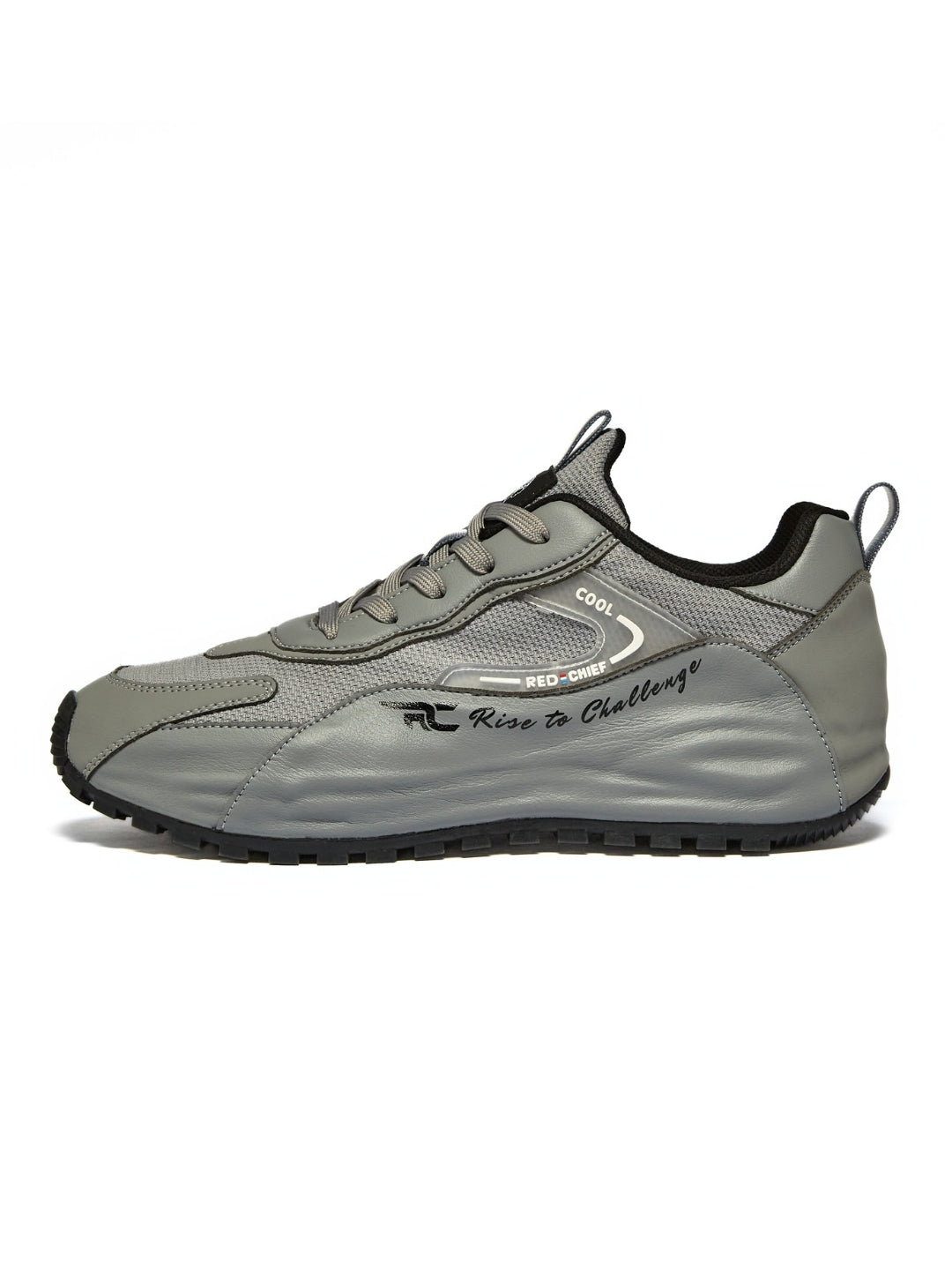 Red Chief Sports Dark Grey Sneakers For Man  C6005 F031