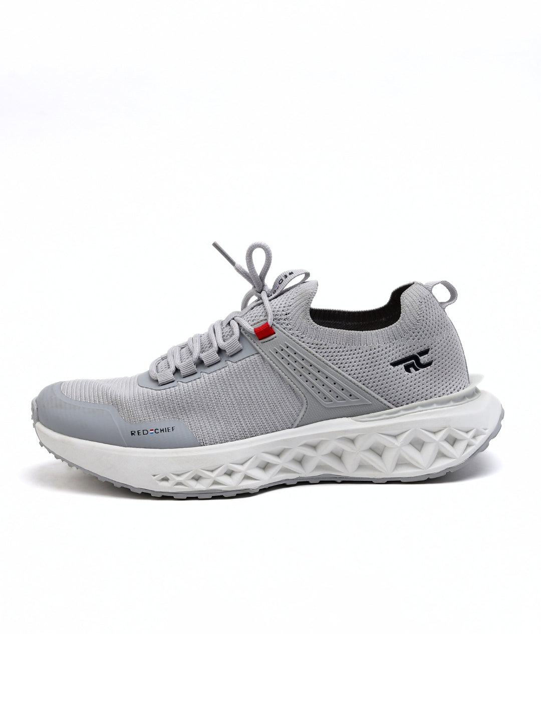 Red Chief Sports Hr.Grey-White Walking Shoes For Men  W7014 F036