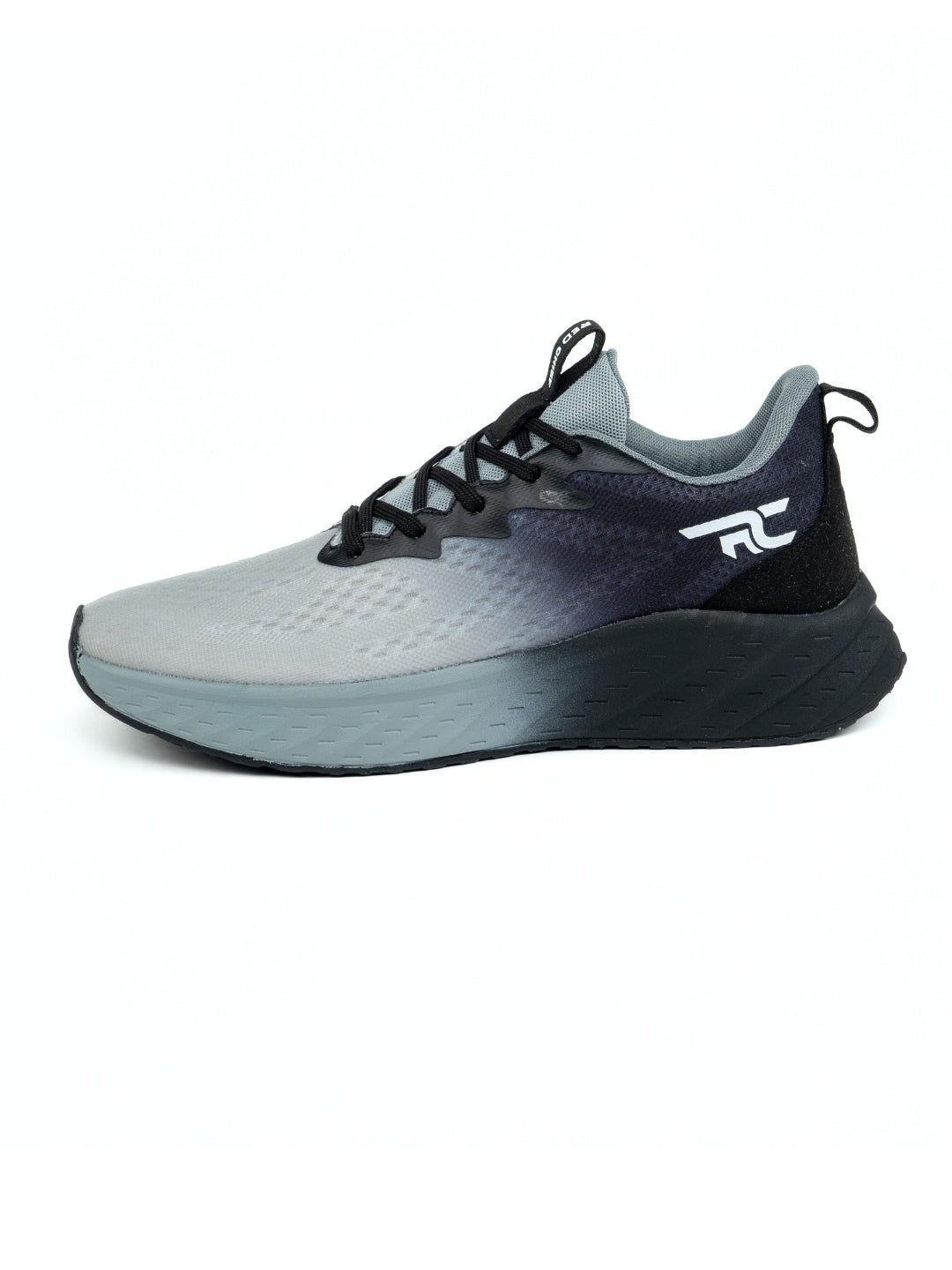 Red Chief Sports Black-D.Grey Running Shoes For Men R1712 F019