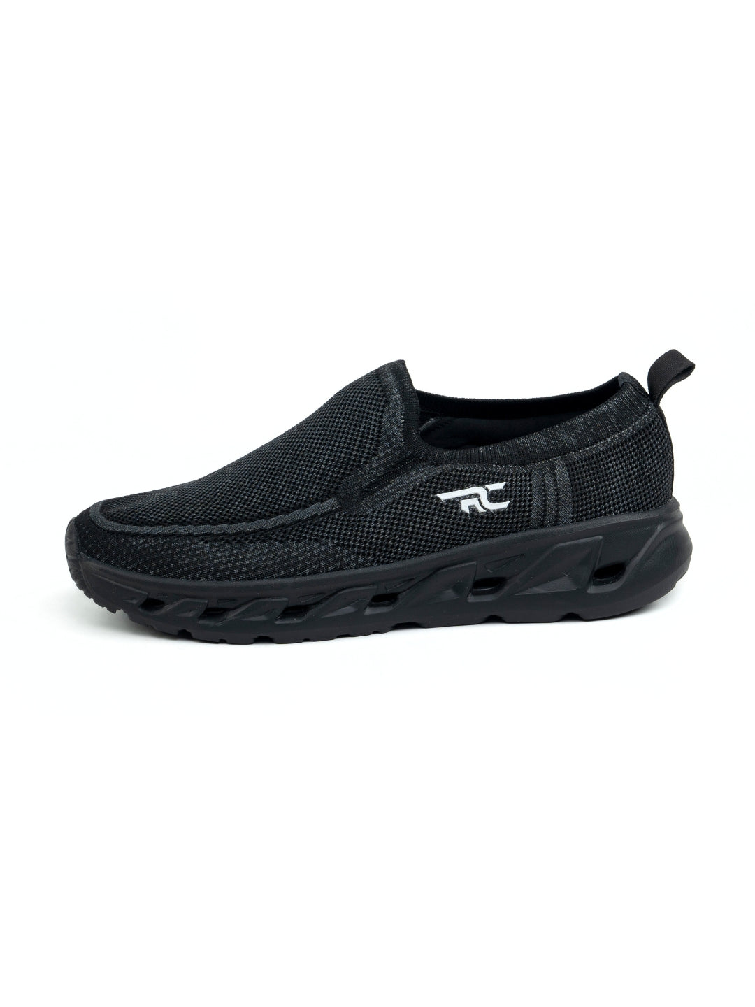 Red Chief Sports Black Walking Shoes For Men  W7017 001