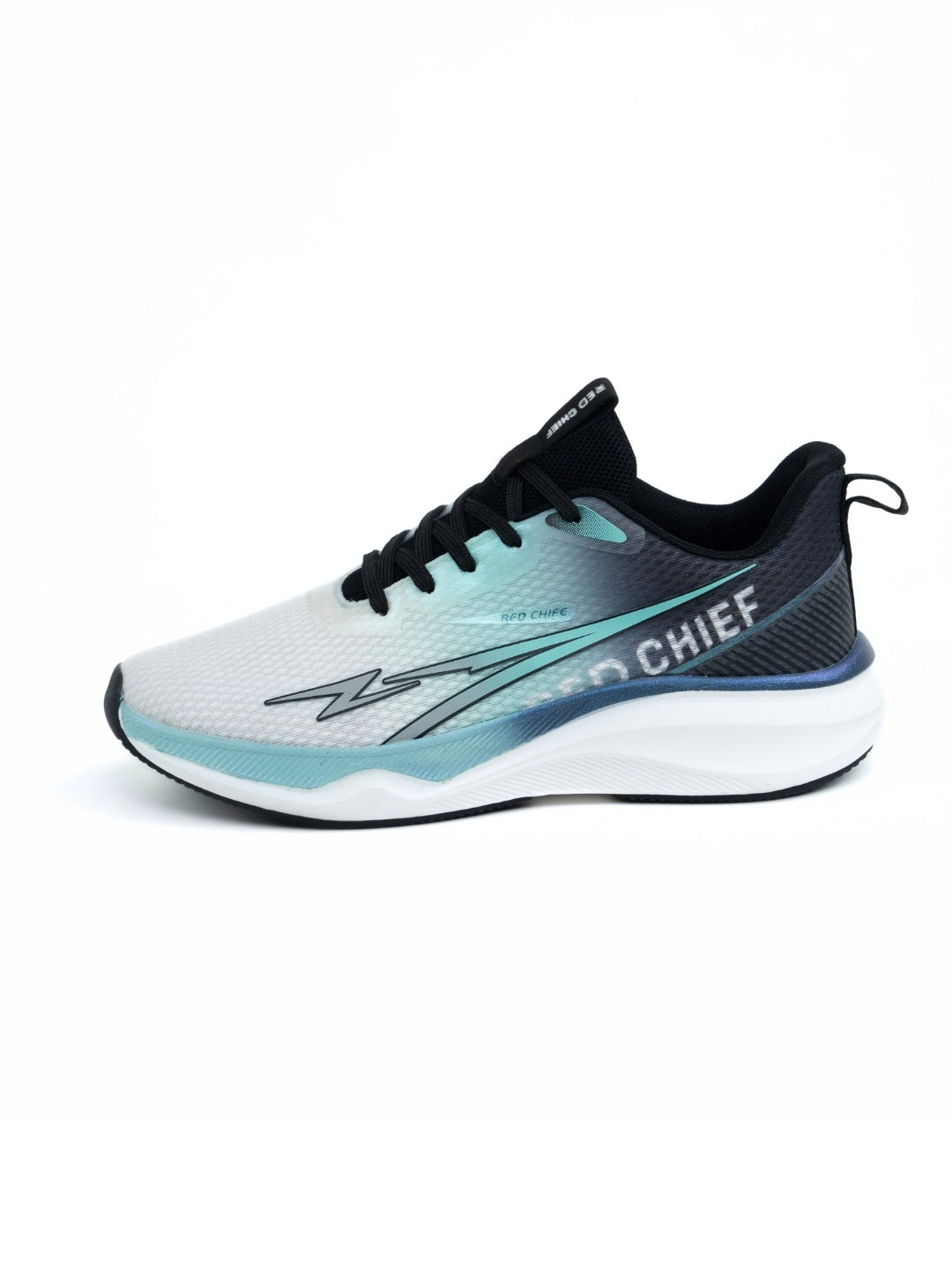 Red Chief Sports Black-Hr.Grey Running Shoes For Men R1714 F021