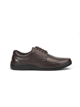 Zuup Brown Genuine Leather Derby Formal Shoes For Men Zfm021075 C003