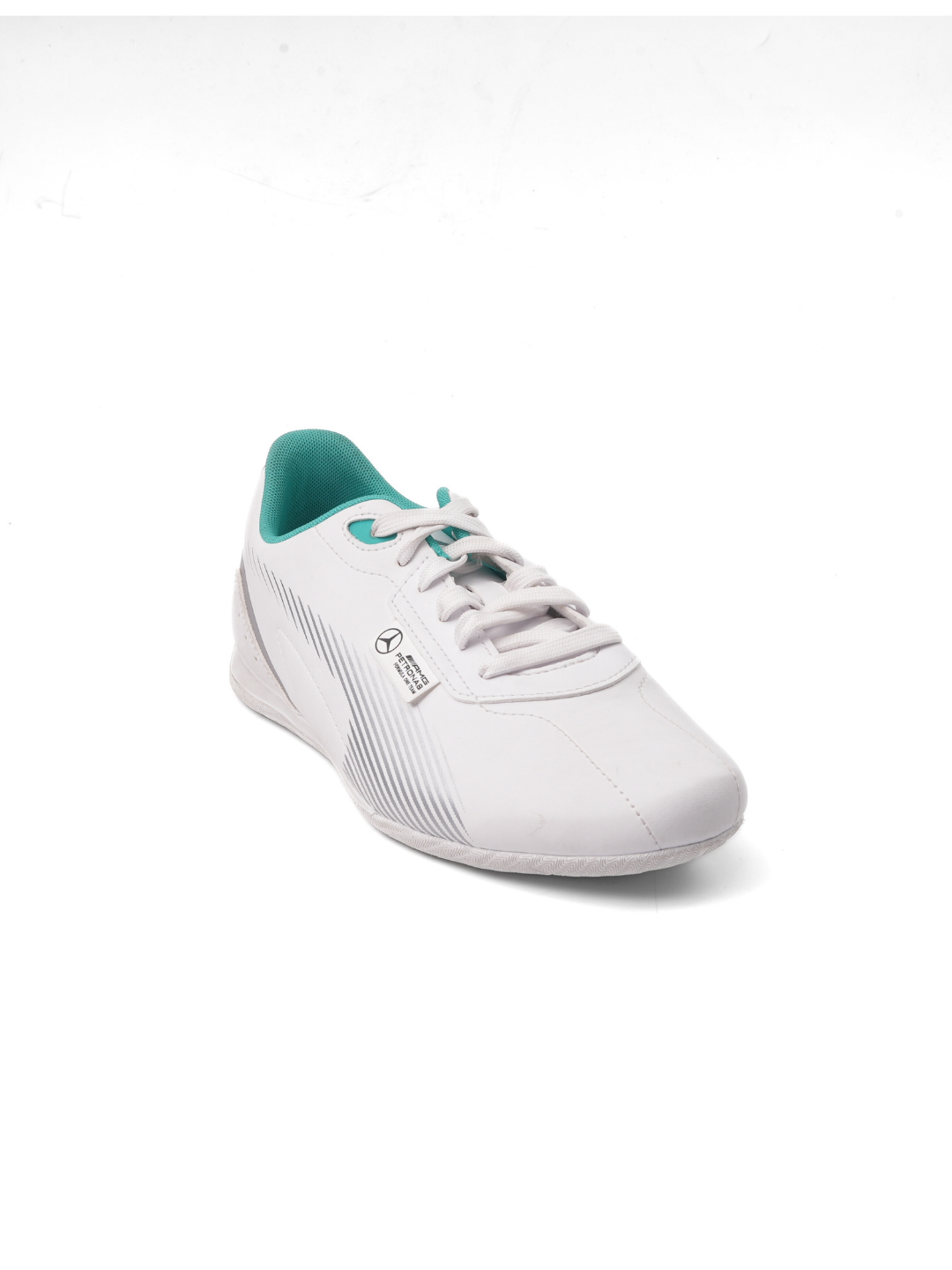 Puma White/Green Sports Shoes For Men Mapfi Neo Cat 2.0-30852502 C063