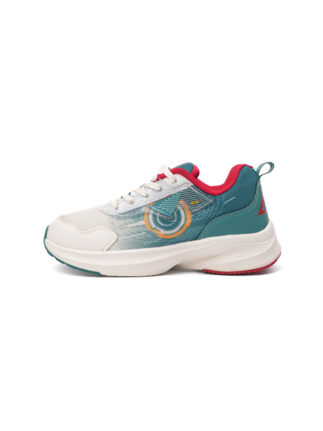 Campus Off White/D.Green Sports Shoes For Kids Tech Ch-22C-166A C1030