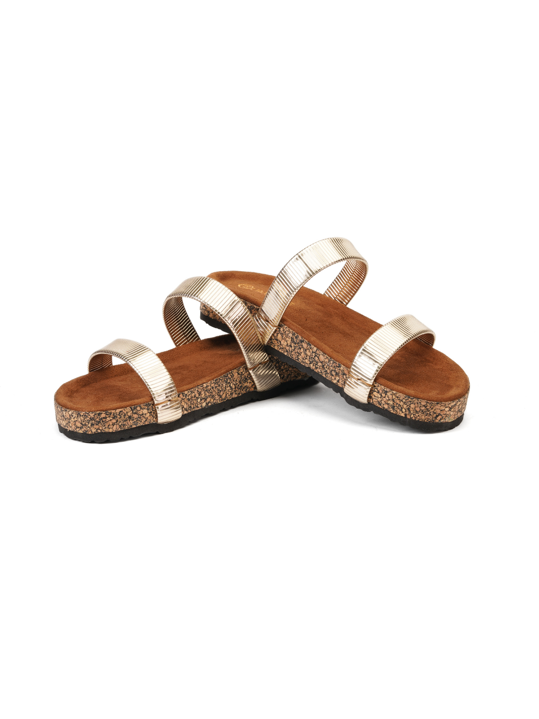 Lamoure Gold Casual  Flat For Women Lmw039135 C592
