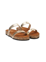 Lamoure Gold Casual  Flat For Women Lmw039135 C592