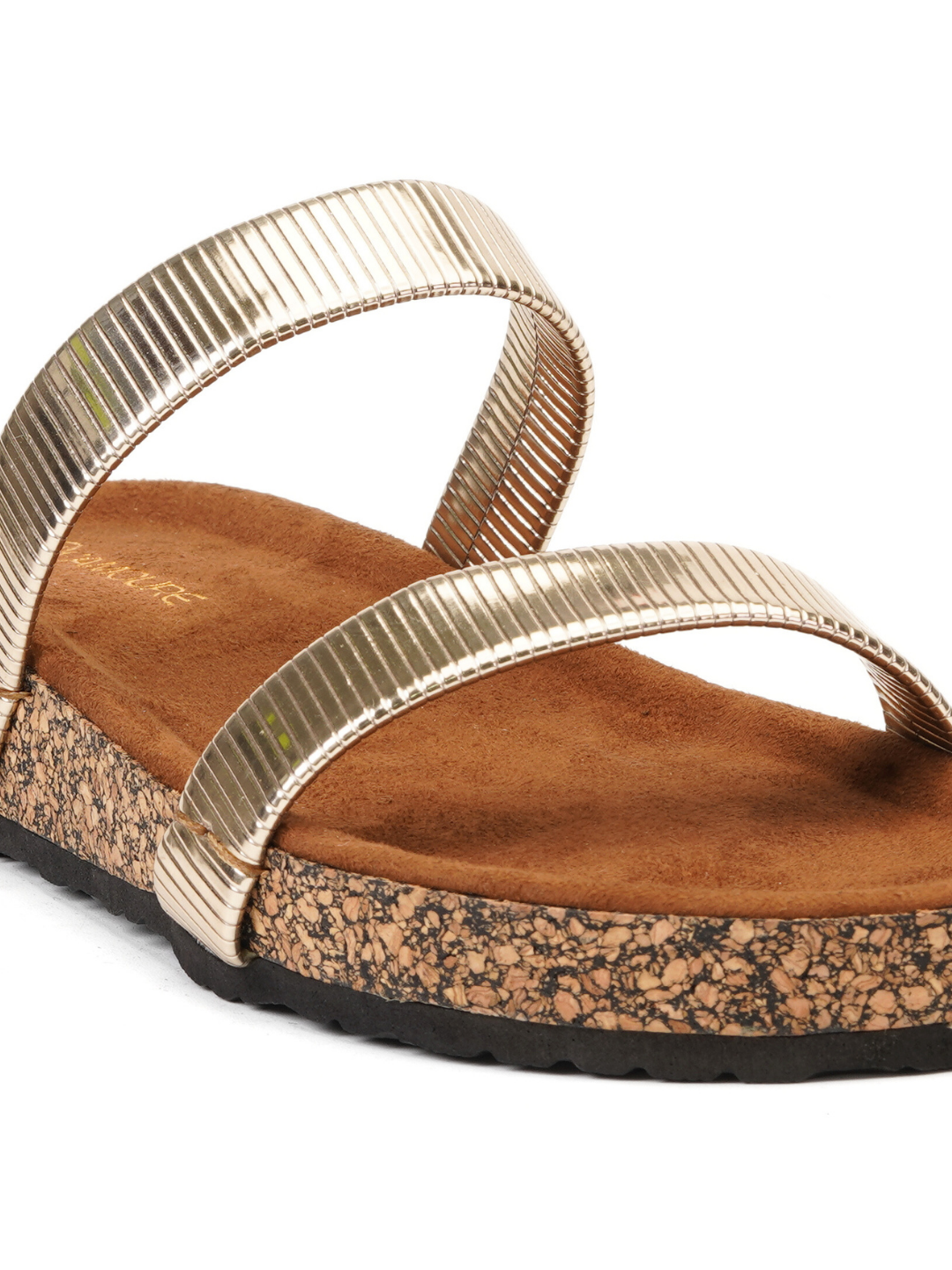 Lamoure Gold Casual  Flat For Women Lmw039135 C592