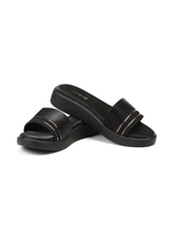 Lamoure Black Casual  Flat For Women Lmw039153 C001