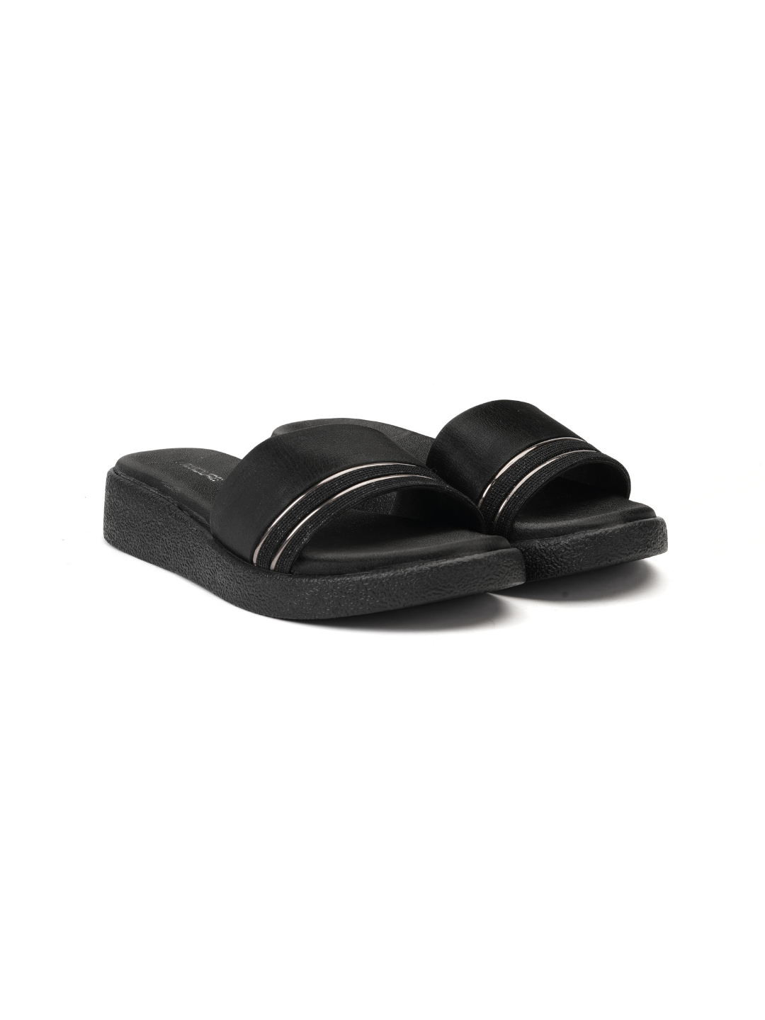 Lamoure Black Casual  Flat For Women Lmw039153 C001