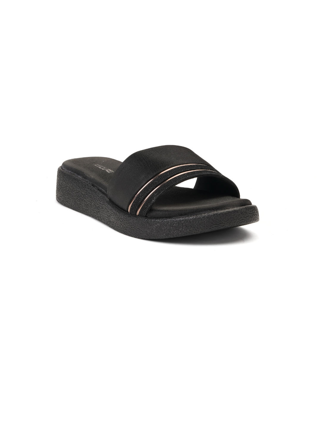 Lamoure Black Casual  Flat For Women Lmw039153 C001