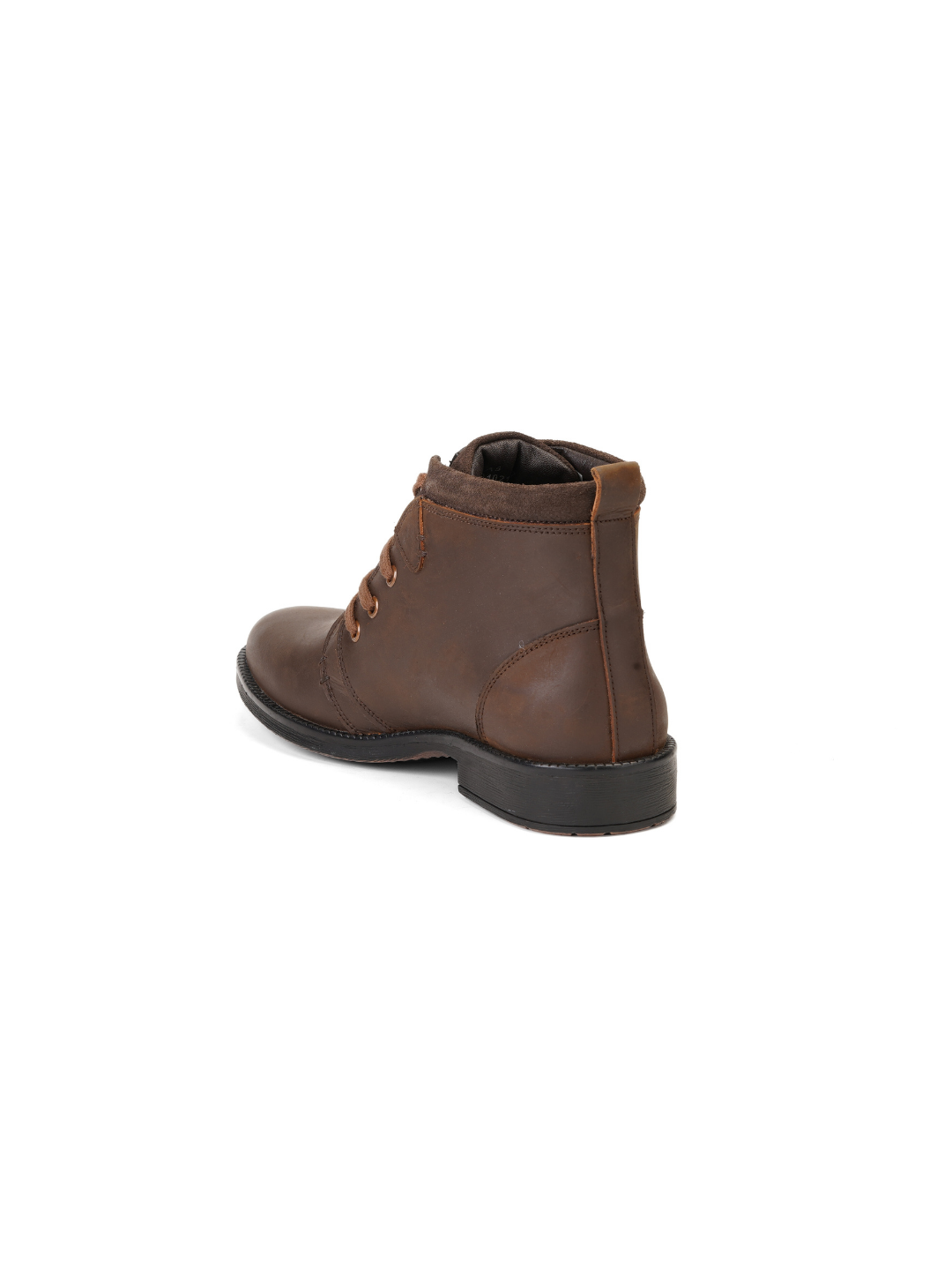 Extacy Brown Genuine Leather Ankel Derby Casual Shoes For Men Exm010211 C003