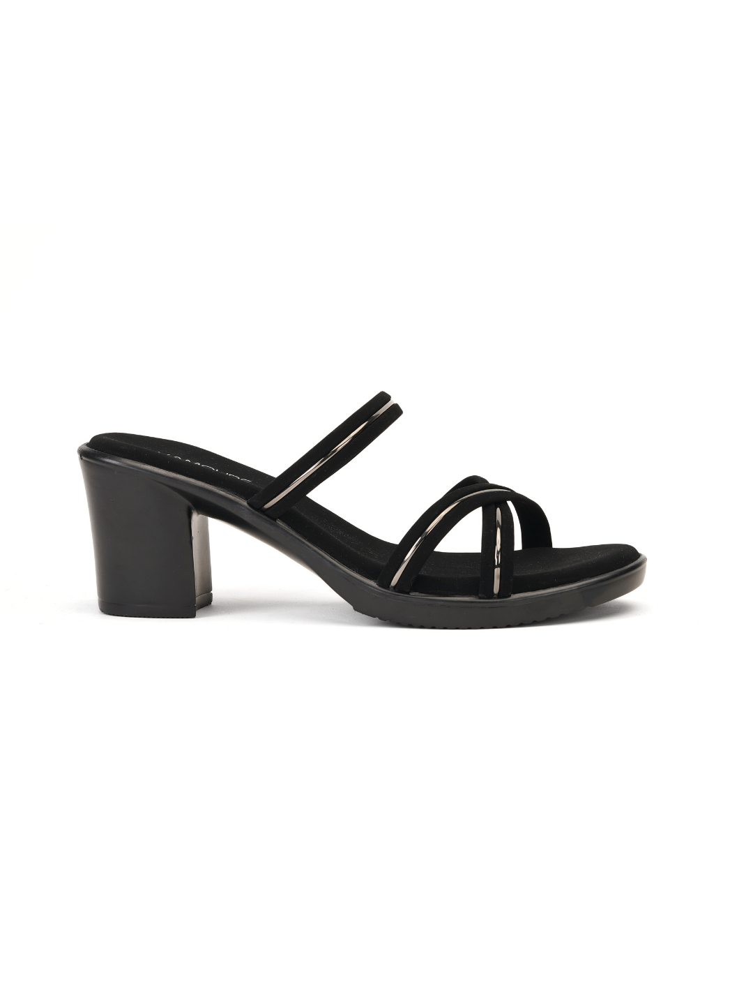 Lamoure Black Casual Heels For Women Lmw039171 C001