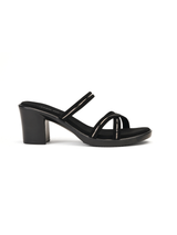 Lamoure Black Casual Heels For Women Lmw039171 C001