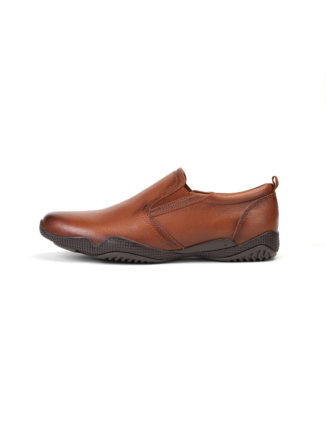 Zuup Tan Genuine Leather Casual Shoes For Men Zcm011009 C006