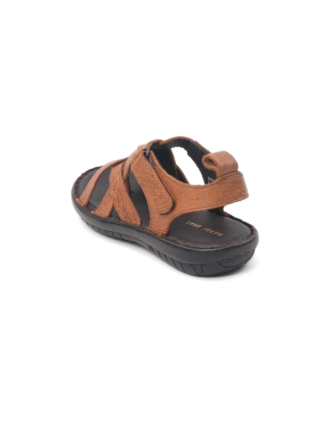 Mardi Gras Tan Sandal For Kids 3163 C006