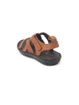 Mardi Gras Tan Sandal For Kids 3163 C006