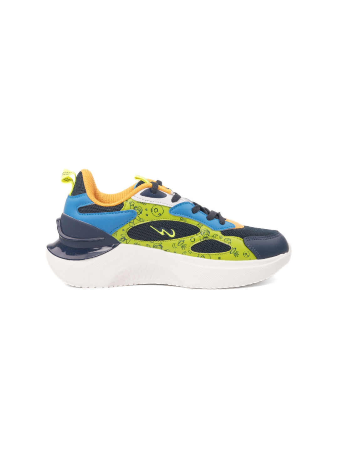 Campus Navy Sports Shoes For Kids Turtle-22C-186 C576