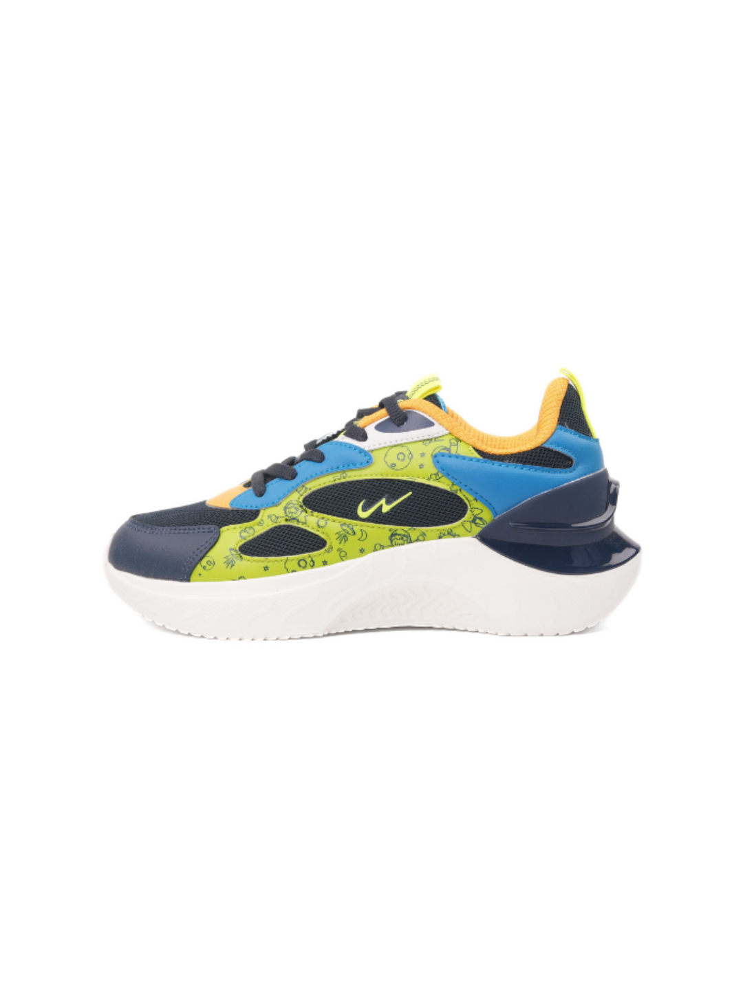 Campus Navy Sports Shoes For Kids Turtle-22C-186 C576