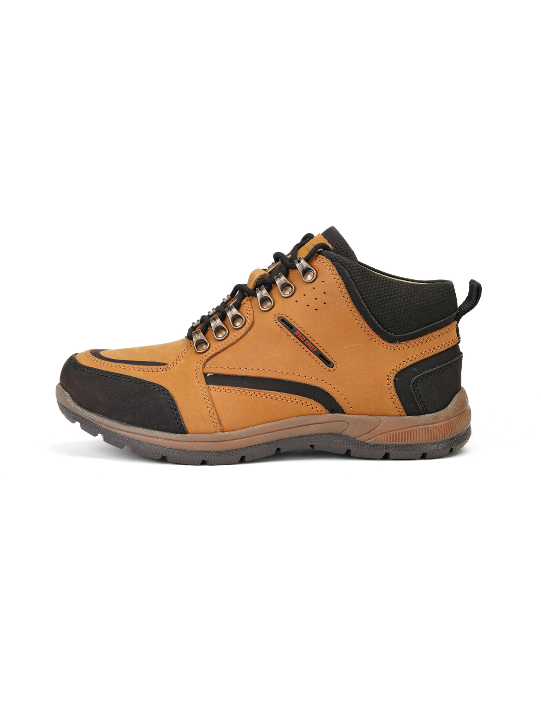 Extacy Rust Genuine Leather Derby Casual Shoes For Men Exm010210 C022