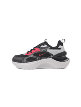 Campus Black/L.Grey Sports Shoes For Kids Turtle-22C-186 C940