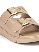 Lamoure Cream Casual Flat For Women Lmw039258 C179