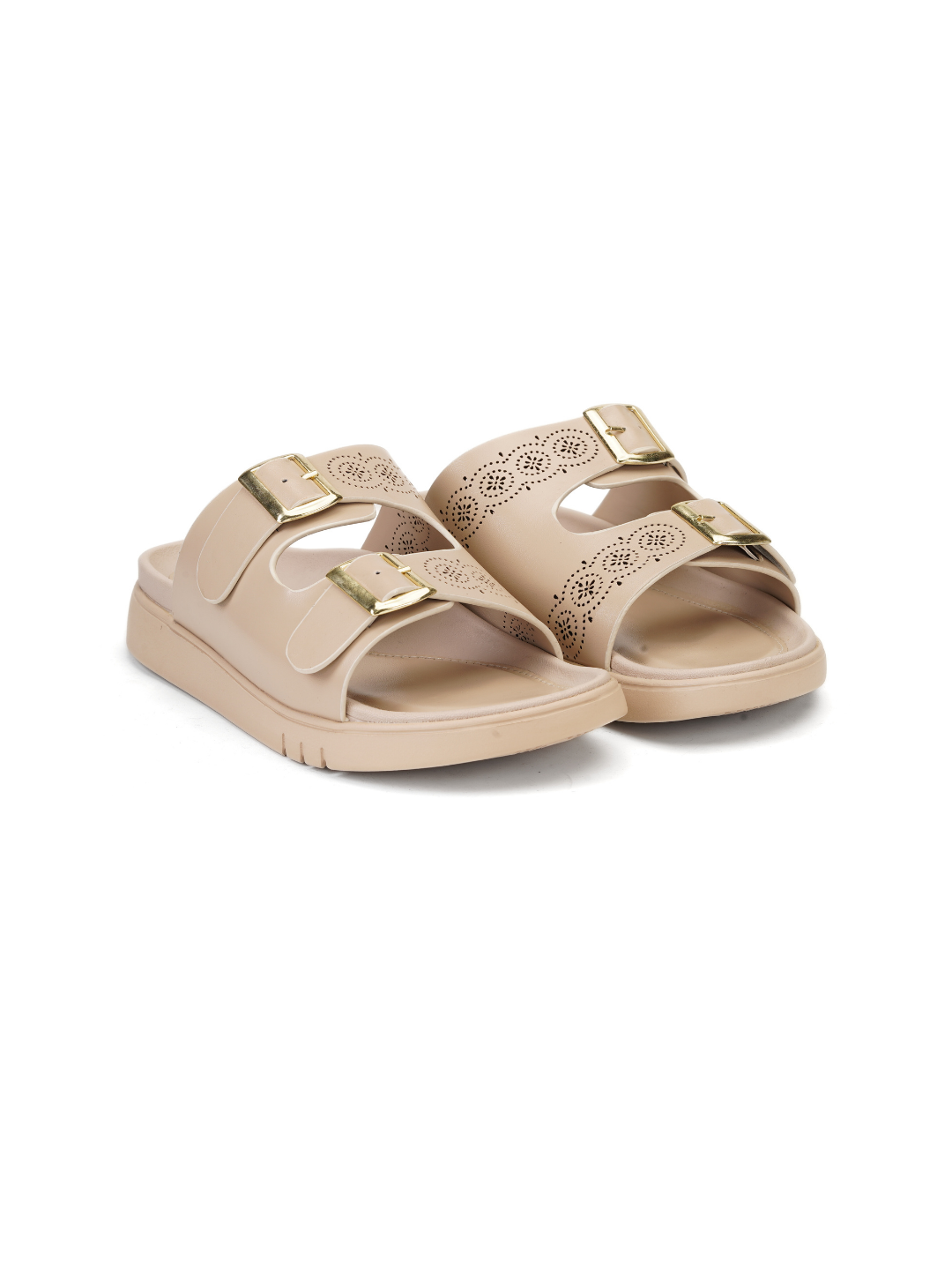 Lamoure Cream Casual Flat For Women Lmw039258 C179