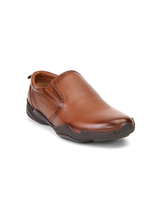Zuup Tan Genuine Leather Casual Shoes For Men Zcm011009 C006