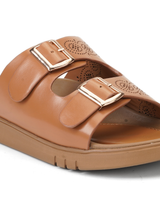 Lamoure Tan Casual Flat For Women Lmw039258 C006