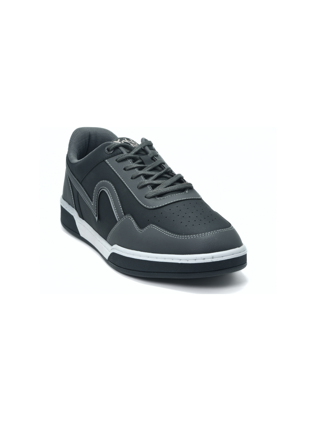 Spykar Dark Grey Sneaker For Men Kicks C772