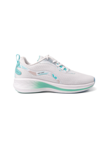Campus White/Green Sports Shoes For Women Sophia-22L-890 C1085