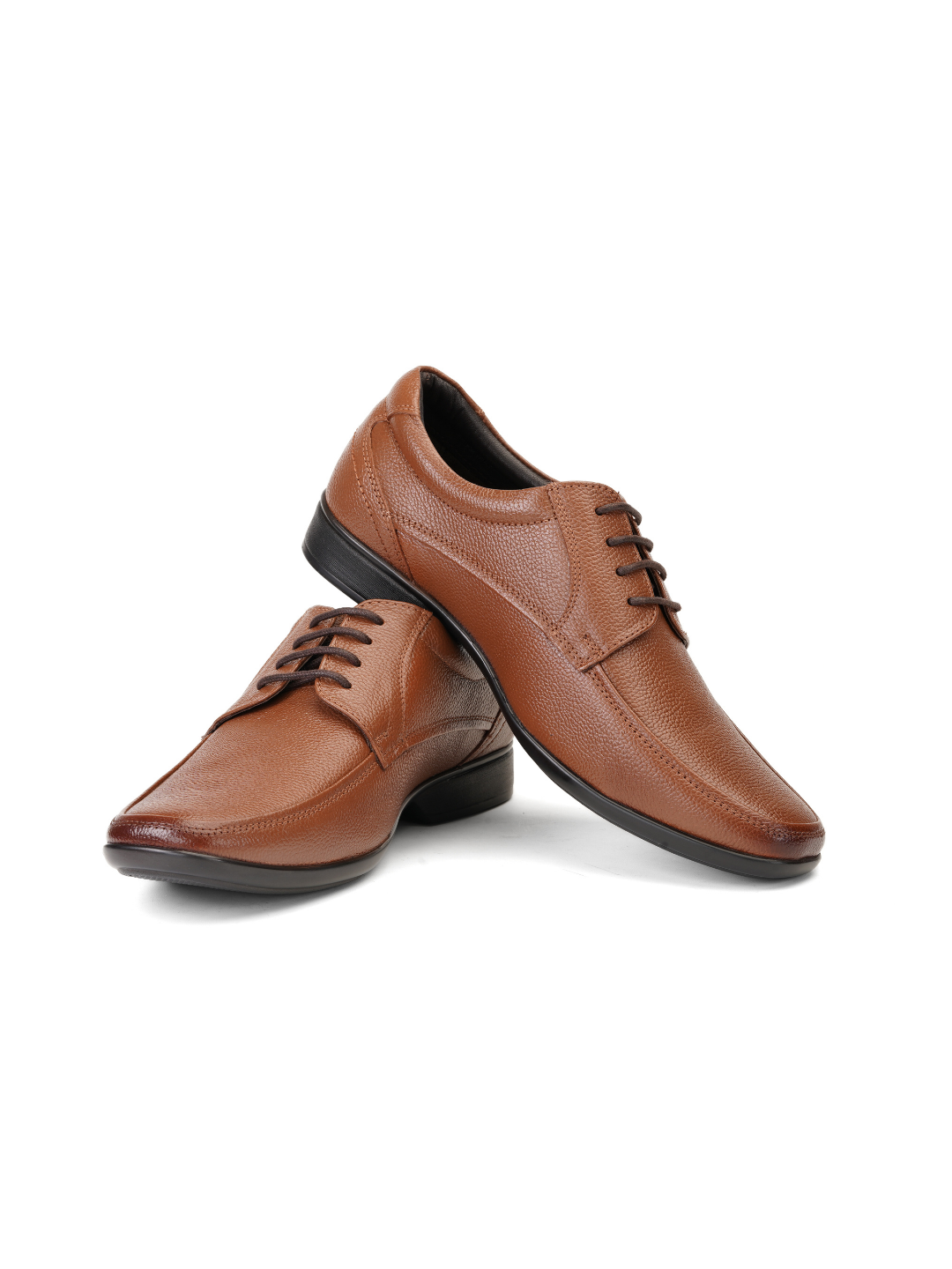 Zuup Tan Genuine Leather Formal Shoes For Men Zfm021020 C006