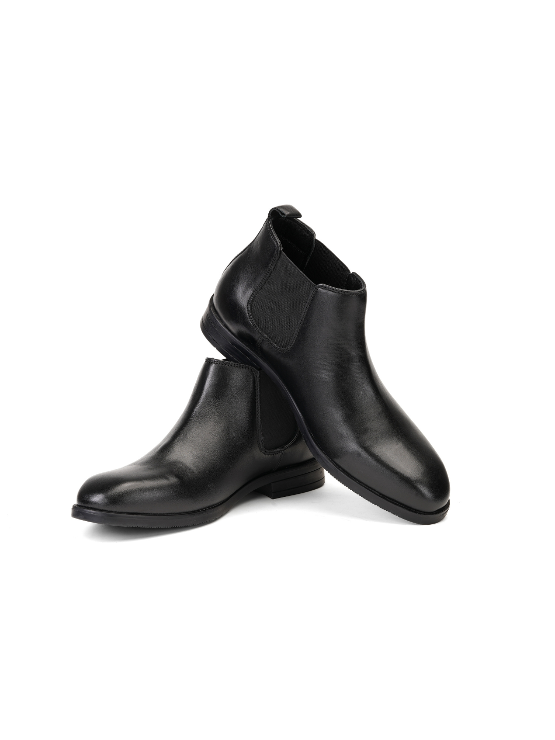 Top Brass Black Genuine Leather Boot Formal Shoes For Men Tbm021101 C001