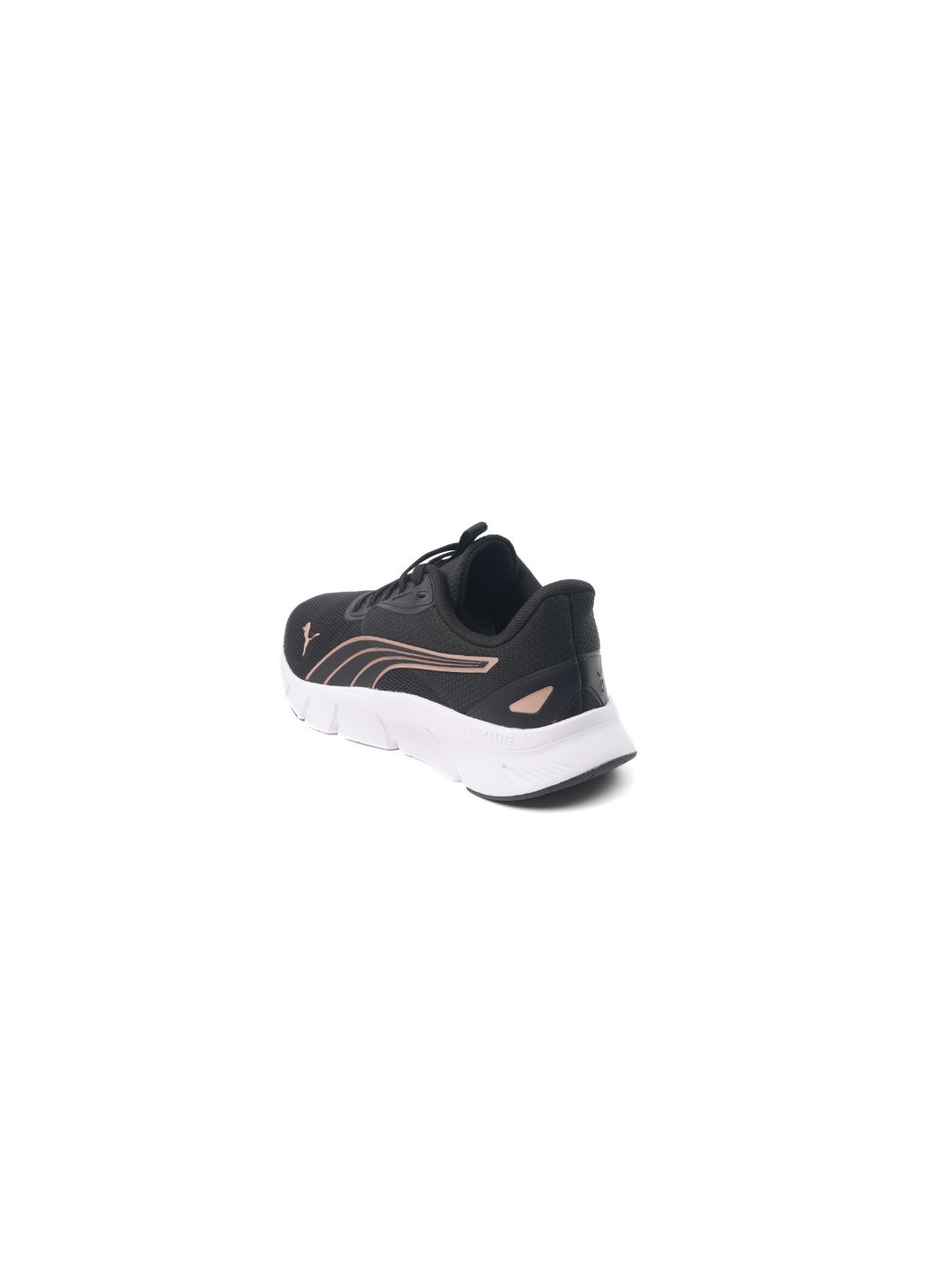Puma Black/Gold Sports Shoes For Women Flex Focus-31009308 C677