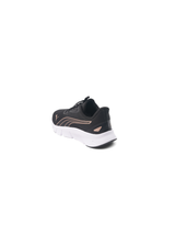 Puma Black/Gold Sports Shoes For Women Flex Focus-31009308 C677