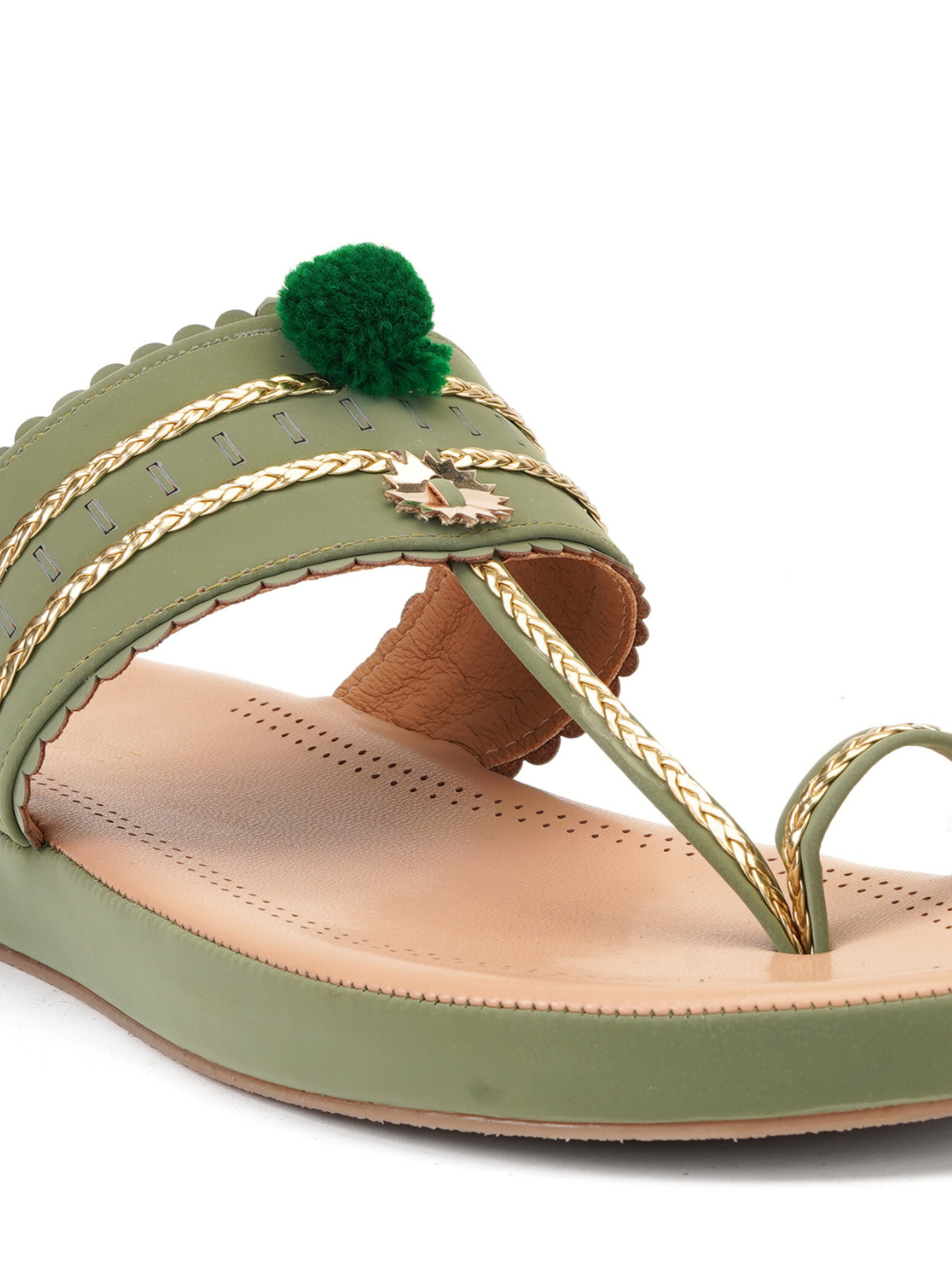 Lamoure Green Casual  Flat For Women Lmw039101 C590