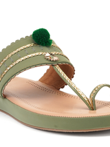 Lamoure Green Casual  Flat For Women Lmw039101 C590