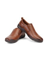 Zuup Tan Genuine Leather Casual Shoes For Men Zcm011009 C006
