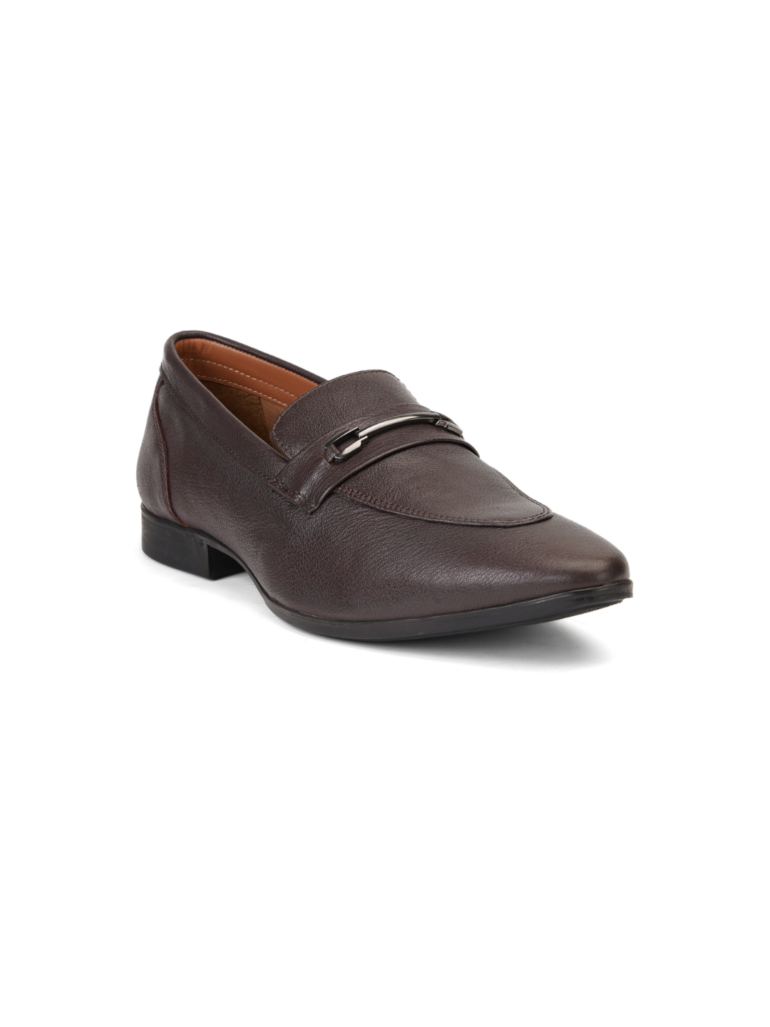 Top Brass Brown Genuine Leather Formal Shoes For Men Tbm021086 C003
