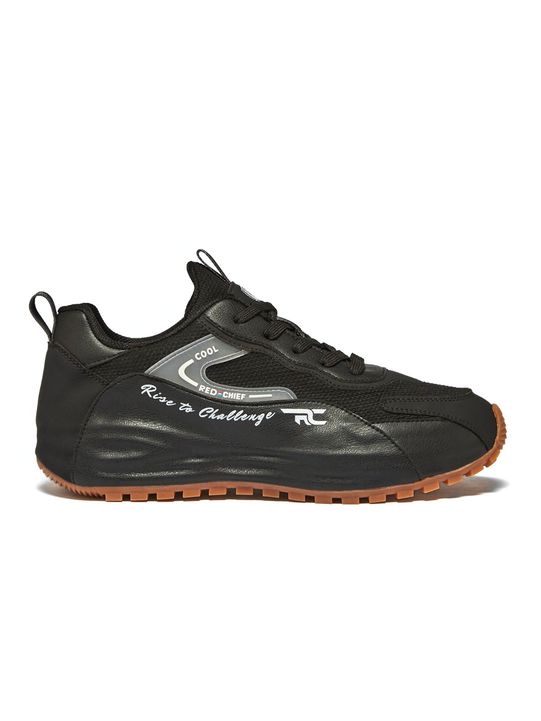 Red Chief Sports Black Sneakers For Man  C6005 001