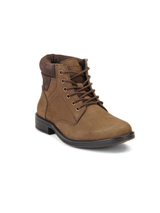 Extacy Brown Genuine Leather Boot Casual Shoes For Men Exm010208 C003