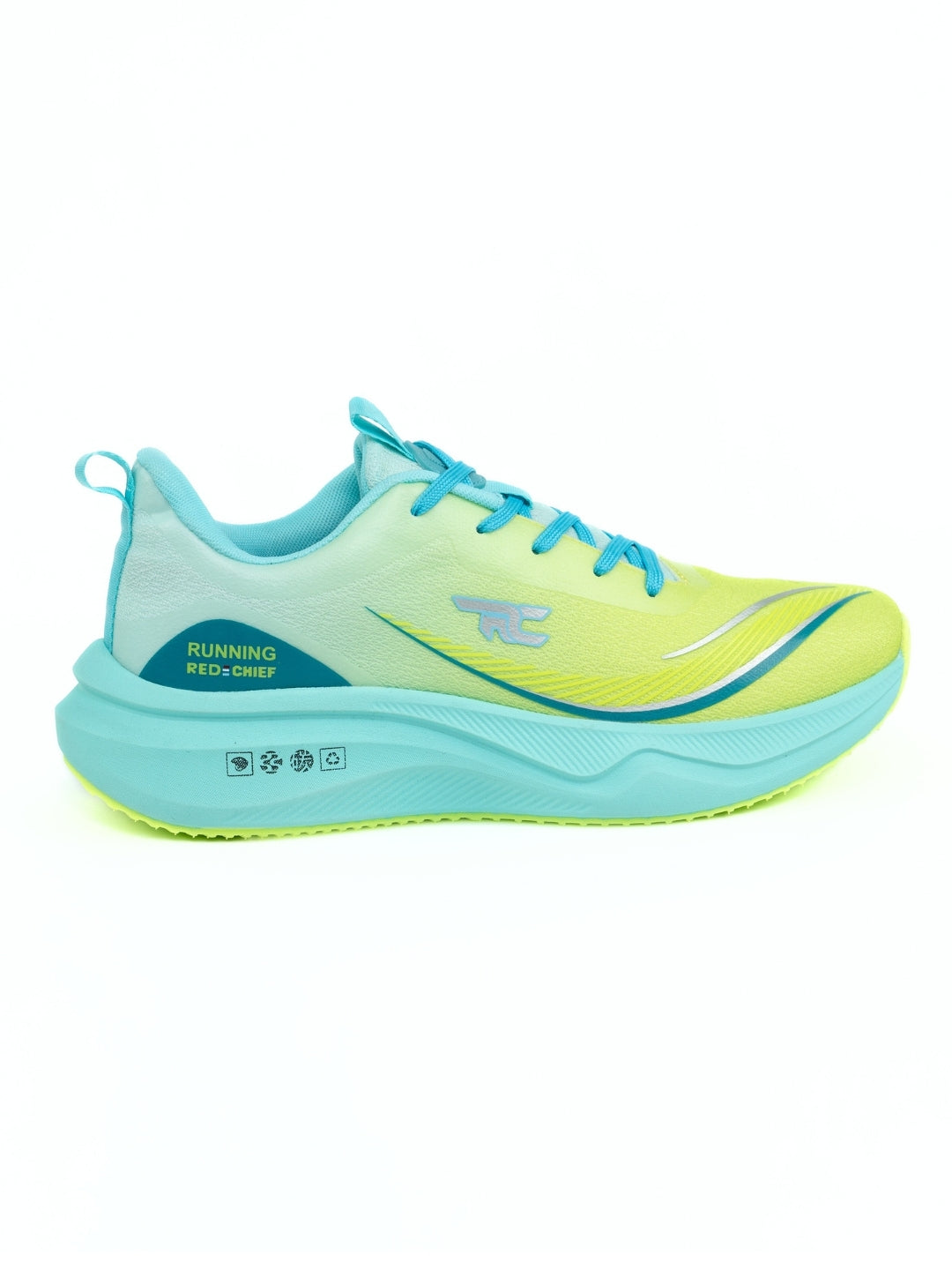 Red Chief Sports Sh.Green-C.Blue Running Shoes For Men R1703 F050