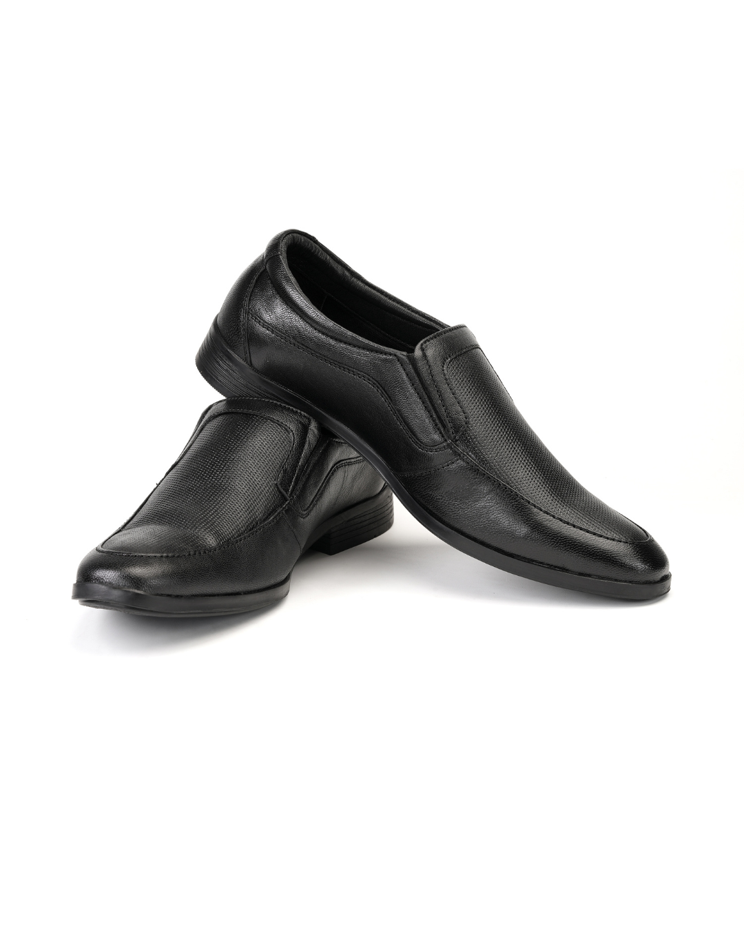 Zuup Black Genuine Leather Formal Shoes For Men Zfm021078 C001