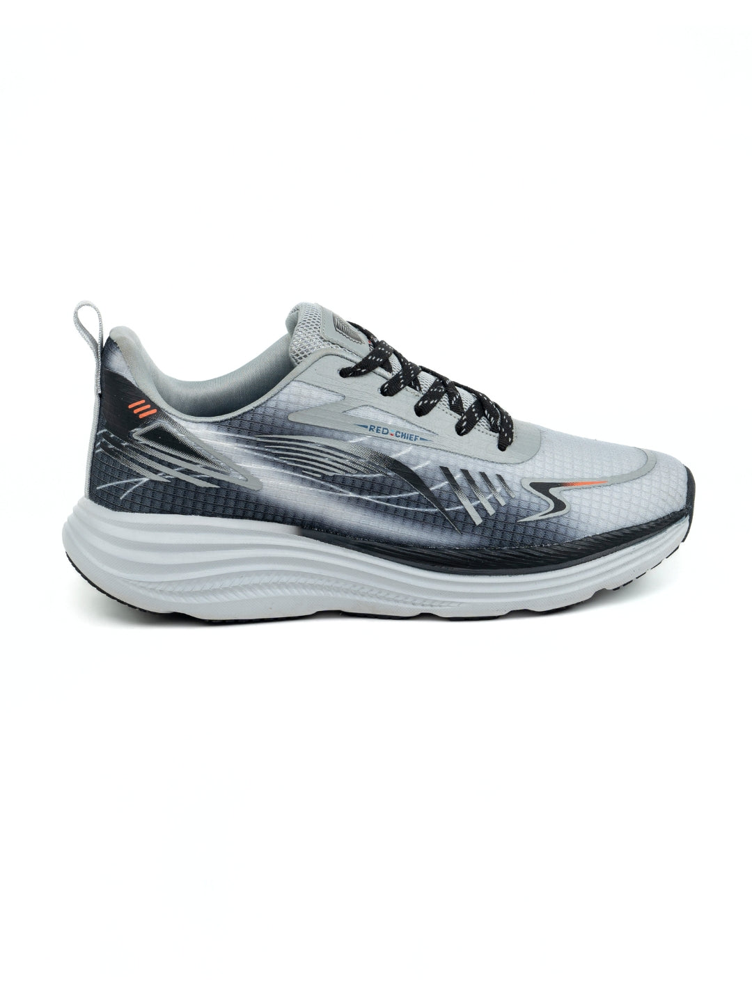 Red Chief Sports M.Grey/D.Grey Running Shoes For Men R1727 Cc88